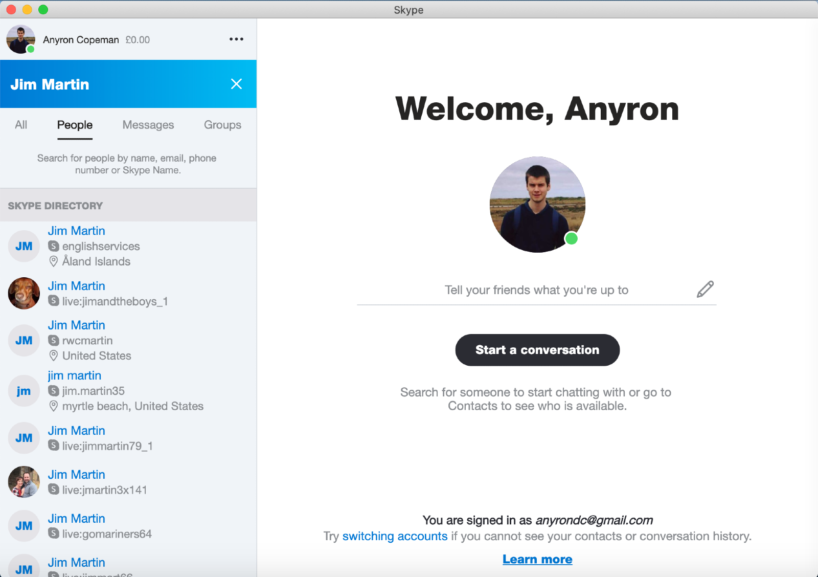 add extra callers on skype for mac